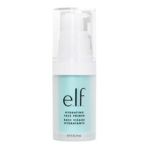 e.l.f. Hydrating Face Primer, Makeup Primer For Flawless, Smooth Skin & Long-Lasting Makeup, Fills In Pores & Fine Lines, Vegan & Cruelty-free, Small