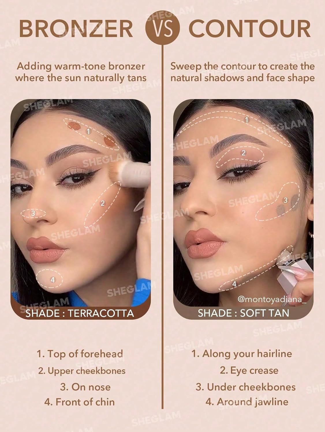 SHEGLAM Sun Sculpt Cool Toned Liquid Contour Stick Long Lasting Cream Bronzer Makeup - Soft Tan - Image 4