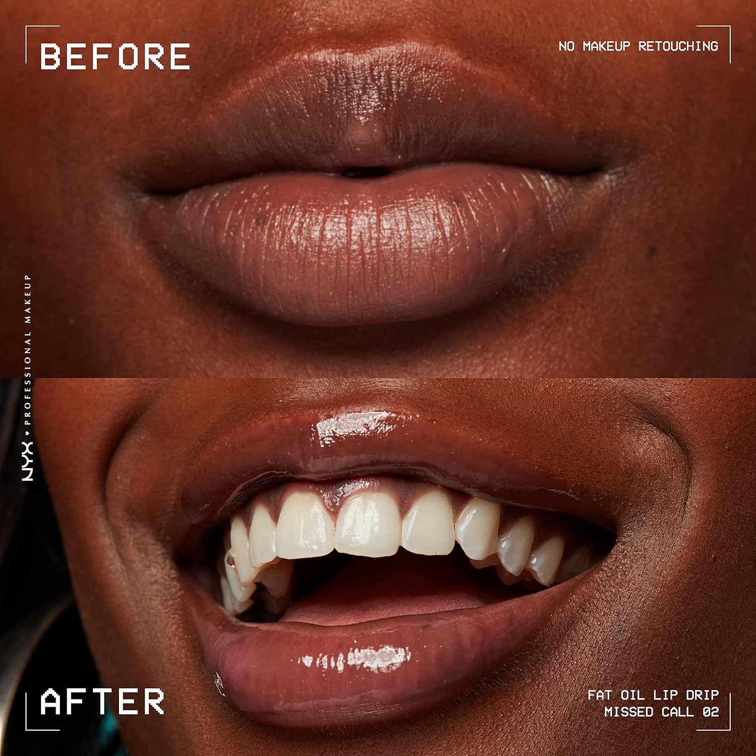 NYX PROFESSIONAL MAKEUP Fat Oil Lip Drip, Moisturizing, Shiny and Vegan Tinted Lip Gloss - Missed Call (Sheer Pink) - Image 7