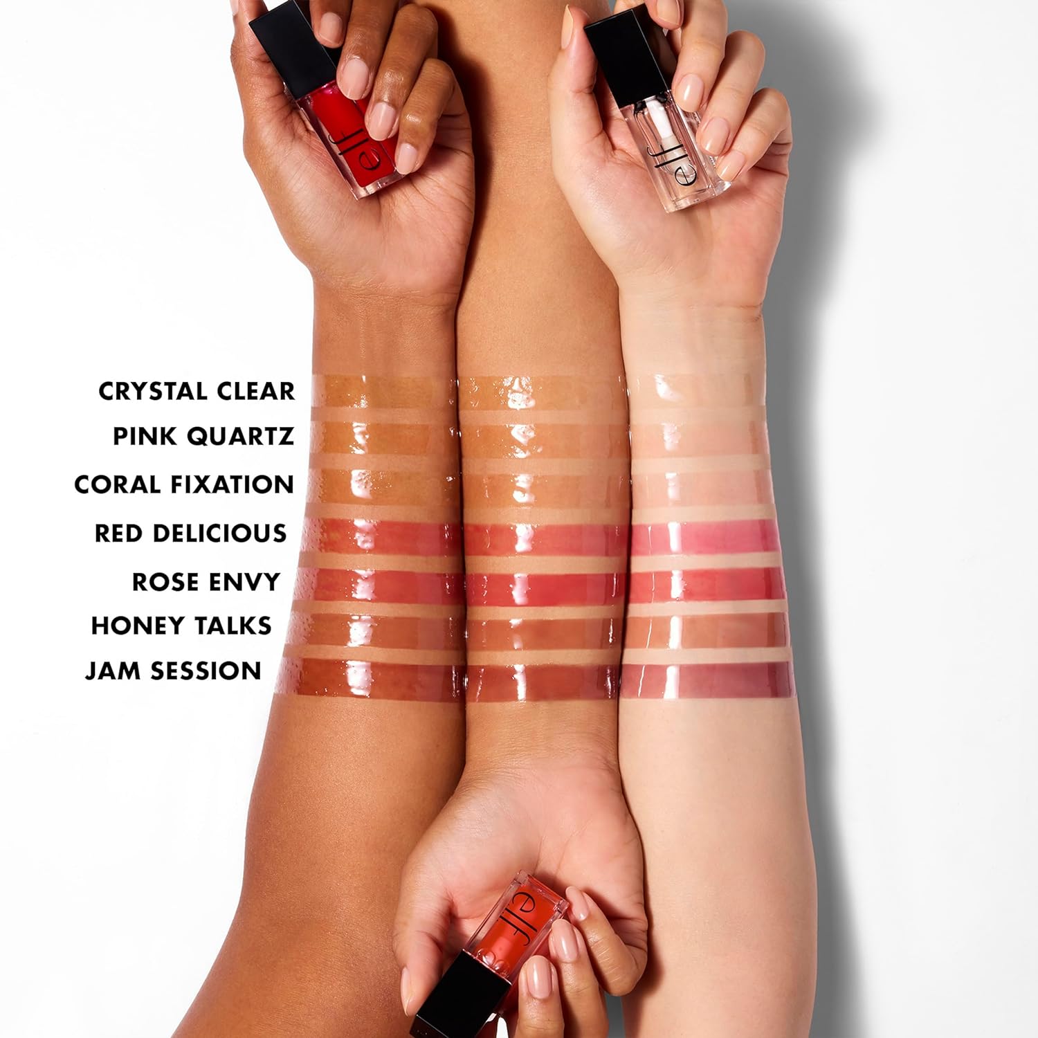 e.l.f. Glow Reviver Lip Oil, Nourishing Tinted Lip Oil For A High-shine Finish, Infused With Jojoba Oil, Vegan & Cruelty-free, Pink Quartz - Image 3