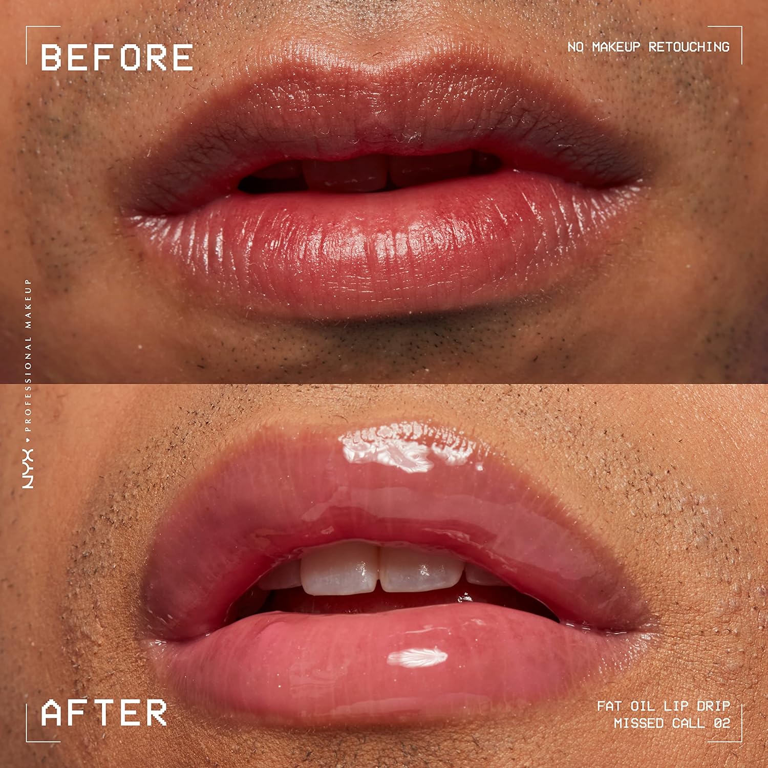 NYX PROFESSIONAL MAKEUP Fat Oil Lip Drip, Moisturizing, Shiny and Vegan Tinted Lip Gloss - Missed Call (Sheer Pink) - Image 6