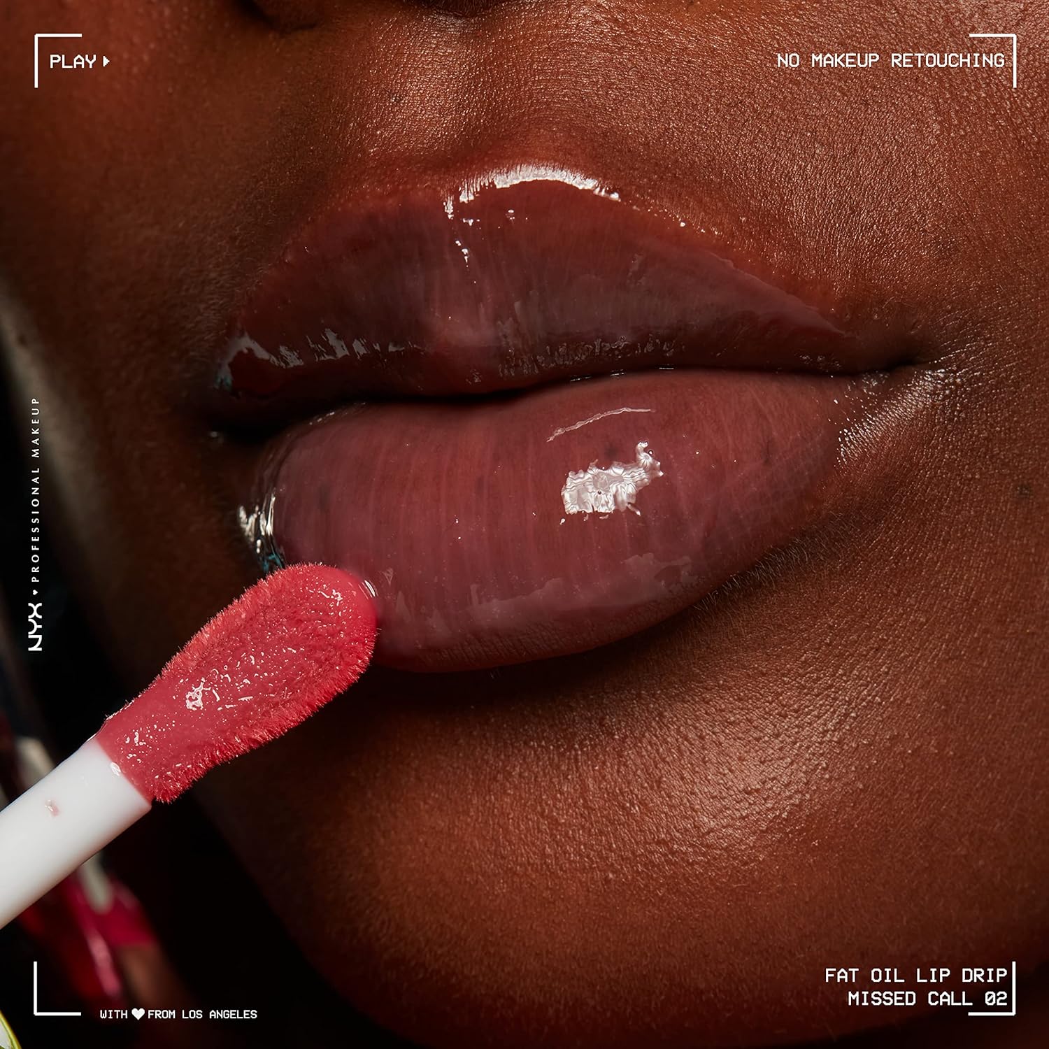 NYX PROFESSIONAL MAKEUP Fat Oil Lip Drip, Moisturizing, Shiny and Vegan Tinted Lip Gloss - Missed Call (Sheer Pink) - Image 9